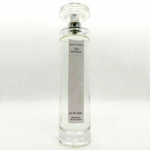 BVLGARI ブルガリ オ パフメ オー テ ブラン リフレッシング スプレーコロン 75ml ☆残量たっぷり9割　送料510円