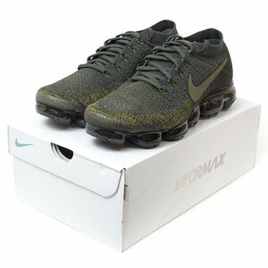 激レア 即納 新品 未使用 正規品 ◆ オランダPatta購入 NIKELAB AIR VAPORMAX FLYKNIT US11/29cm Midnight Fog/Cargo Khaki