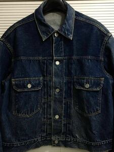 【T-BACKサイズ】真紺 ハギ付 52-50 507XX スーパービッグサイズ デッド3.4WASH 50年代 LEVIS セカンド リーバイス 501XX 506XX 557 558