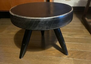 希少!ブラック シャルロット ペリアン Berger Stool Perriand Jeanneret Prouve