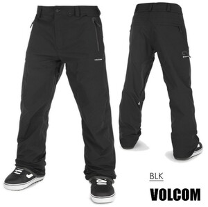【22-23】VOLCOM L GORE-TEX PNT BLACK ボルコム スノーボードウェア パンツ　メンズ Sサイズ