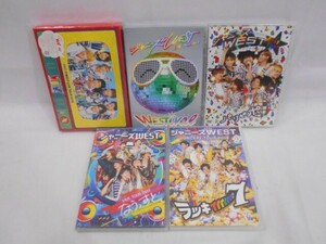 06 送60サ 0418$D11 ジャニーズWEST　DVD5本まとめ売り 中古品