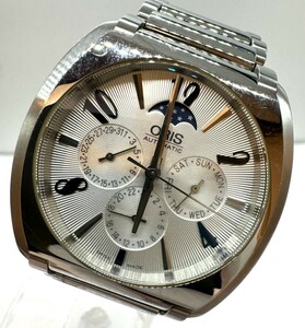 オリス フランクシナトラ コンプリケーション ORIS FRANK SINATRA AUTOMATIC 581 7572 40 61 D ムーンフェイズ 自動巻(手巻付) 定価14万円