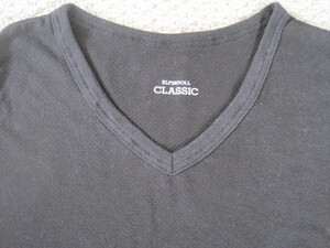 キッズ・アンダーシャツ・ノースリーシャツ・サラサラシャツ・V首・１４０・黒・男の子・袖なし