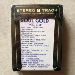 SOUL GOLD Vol.Ⅲ 8 track tape トラック　テープ　未開封