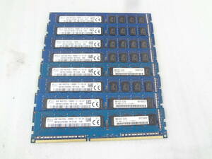 ★SKhynix 1R×8 PC3L-12800E 4GB 8枚セット Serverメモリ用★　動作品　