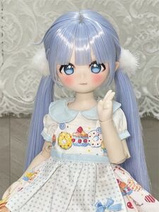 BJDドール用ウィッグ 8-9インチ MDD/kumako/DDサイズ通用 1/3 全2色 球体関節人形 doll