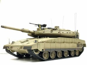 ☆塗装済み完成品☆ Heng Long 2.4GHz 1/16 戦車ラジコン イスラエル メルカバ MK Ⅳ 3958-1【赤外線バトルシステム付 対戦可能 Ver.7.0】