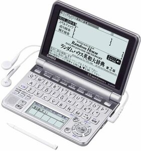 CASIO Ex-word 電子辞書 XD-GP9700 英語大画面液晶モデル メインパネル+手 (中古品)