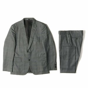 Paul Smith ポールスミス E THOMAS SUPER 130S CLOTH テーラードジャケット スラックスパンツ セットアップ スーツ グレー L 日本製