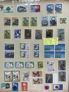 14 古い切手　水辺の鳥シリーズ　電気機関車シリーズ　額面4112円