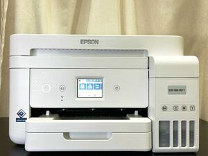 【送料無料】EPSON EW-M674FT A4カラーインクジェット複合機 エコタンク(大容量インクタンク)搭載モデル ホワイトエプソン