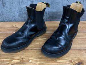 【T5-3062】Dr.Martensドクターマーチン サイドゴアブーツ Chelsea Boot チェルシーブーツ 2976 UK6 ブラック系 東京引取可【千円市場】