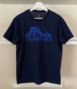 THE NORTH FACEノースフェイス 半袖 Tシャツ ネイビー サイズL