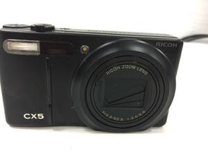 【動作確認済み】リコー RICOH CX5 コンパクトデジタルカメラ バッテリー付き おまけ付き