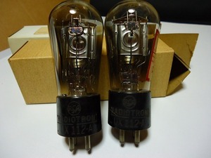 真空管　直熱3極出力管　　ＲＣＡ　ＵＸ-112Ａ　２本組　