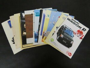 ◇Y192/SUZUKI カタログまとめ 計17点セット/CULTUS/エブリィ/ワゴンR/ジムニー/キャリィ/スズキ/旧車カタログ/1円～