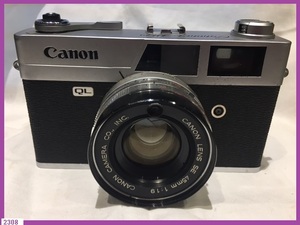 ■□ フィルムカメラ CANON Canonet QL19 外観キズあり 動作未確認 部品取り ジャンク品 □■ 発送 レターパック520円 