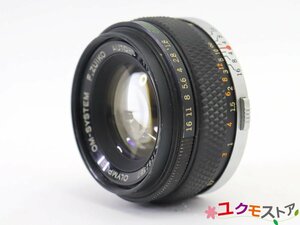 OLYMPUS オリンパス OM-SYSTEM F.ZUIKO AUTO-S F50mm F1.8 後期型 MF 単焦点レンズ 1282587