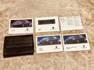 ◆◆◆『美品』Porsche ポルシェ 996型 911 カレラ◆◆取扱説明書セット 2002年モデル（2001年5月現在）◆◆◆