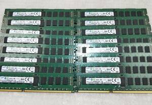 【中古パーツ】サーバー　メモリー 4GB 2Rx8 PC3L-12800R-11-11-B1-P2 1319 4GBx16枚　計64GB 同ロット