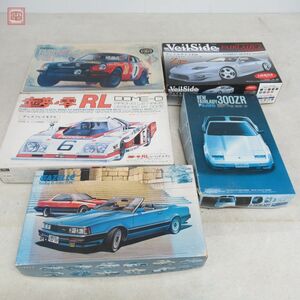 未組立 フジミ 1/24等 童夢・零 RL レーシング ル・マン/フェアレディ 240Z/ガゼール ハードトップRS他 計5点セット Fujimi【40