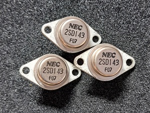 NEC　2SD143 トランジスタ　Transistor 1セット[3個]