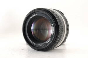 ニコン Nikon NIKKOR 50mm f1.4 Ai-s MF 一眼カメラレンズ 管GG2512
