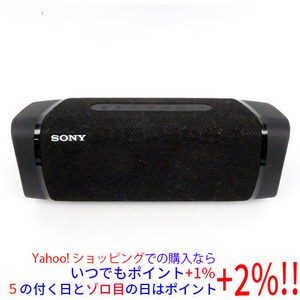 【中古】SONY ワイヤレスポータブルスピーカー SRS-XB33 (B) ブラック 元箱あり [管理:1150019710]