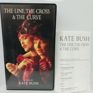 ケイト・ブッシュ/レッド・シューズ KATE BUSH/THE LINE,THE CROSS& THE CURVE 国内版 VHS ビデオ ★送料無料★ ★匿名配送★