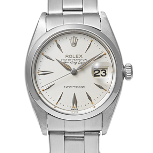 ROLEX エアキング デイト Ref.5700 シルバー アンティーク品 メンズ 腕時計