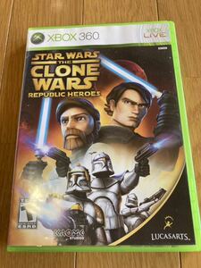 【レア】Star Wars Clone Wars Republic Heroes スターウォーズクローンウォーズリパブリックヒーローズXbox360 USA版