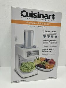 H3-048 Cuisinart クイジナート ベジタブルスパイラルスライサー SSL-100J 付属 調理器具 稼働品