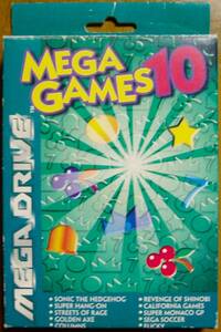 ■MEGA GAMES 10■メガドライブ 10 in 1 正規品? ベアナックル カリフォルニアゲームズ ザ・スーパー忍 フリッキー コラムス■送料210円～