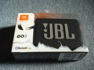 新品? JBL GO3 Bluetooth スピーカー 黒 ジャンク扱い
