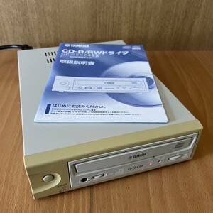 YAMAHA ヤマハ CRW8824SX CD-R/RWドライブ SCSI 50PIN 外付けタイプ 美品 CDrom読み込み不良