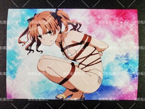 とある科学の超電磁砲　白井黒子　C　写真　イラスト　同人　ファンアート　イラストアート　2L判