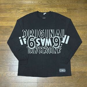 23 TENDERLOIN LONG SLEEVE TEE 3A BLACK テンダーロイン ロンT Tシャツ 長袖 ブラック XLサイズ