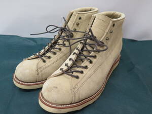 CHIPPEWA チペワ　ブーツ　JPN 28.5㎝　1901M36 SAND　EEwidth Bridgemen Lace To Toe Boots　ワークブーツ　ビブラムソール