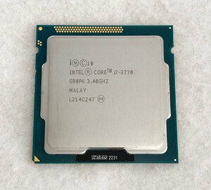 ★ジャンク品★CPU Core i7-3770 3.4GHz (SR0PK) intel