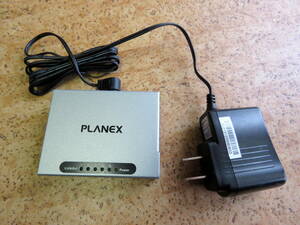 プラネックス スイッチングハブ ★ PLANEX FX-05Mini ★ ACアダプターとLANケーブル4本 付属 ★ 中古