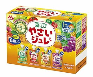 森永 フルーツでおいしいやさいジュレ 70g×6個パック [ 1歳頃から 4種 アソート 詰め合わせ ]