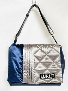 【送料込】FURLA ◇ バッグ ◇ レディース【6426066】フルラ ブルー / 大人 カジュアル ベルベットクロス ボディバッグ おでかけ おしゃれ