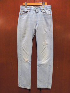 ビンテージ90’s●MADE IN U.S.A. Levi’s 501実寸W76cm●220816s2-m-pnt-jns-W30 1990s古着ジーンズデニムパンツリーバイス