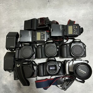 【まとめ売り】 Canon Nikon 動作未確認 デジタル一眼レフ・ストロボ｜キャノン ニコン