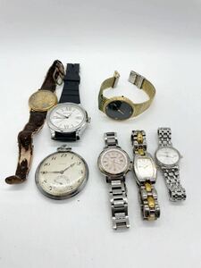 RADO ラドー SEIKO セイコー TISSOT ティソ CYMA シーマ など 腕時計 懐中時計 自動巻き クォーツ 7点セット