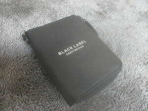 (1778) BLACK LABEL ブラックレーベル 名刺入れ カードケース ビジネスカードホルダー 黒