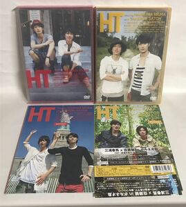 DVD 初回限定 2本セット 三浦春馬 佐藤健 in HT N.Y.の中心で、鍋をつつく 赤道の真下で フォトブック アミューズ