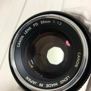 Canon FD 55mm F1.2 キャノン 単焦点レンズ カメラレンズ フィルム