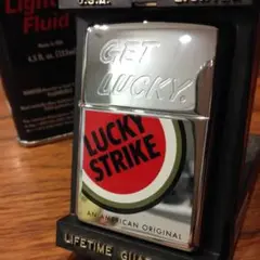 未使用 LUCKYS STRIKE ラッキーストライク  Zippo